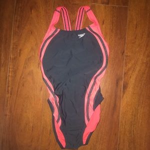Speedo One-Piece Bathing Suit